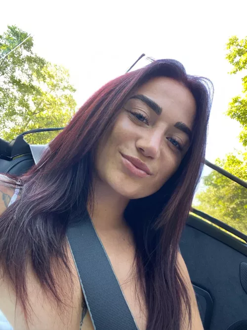 Natural selfie are the best by manliberty