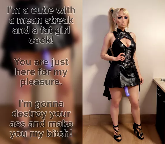 Ready to be her bitch? Redux by nerdyVanilla