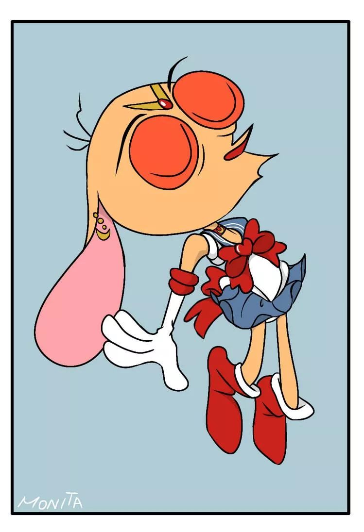 Ren as Sailor Moon posted by aliyal007