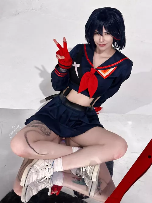 Ryuko Matoi cosplay by BakaFuwa [self] by BakaFuwa