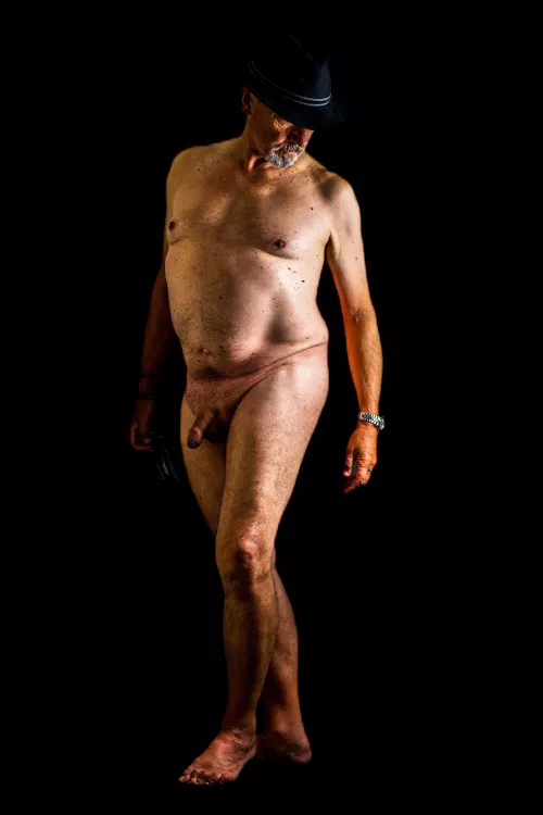 Stand and reflect (male full body) by vivastraimages