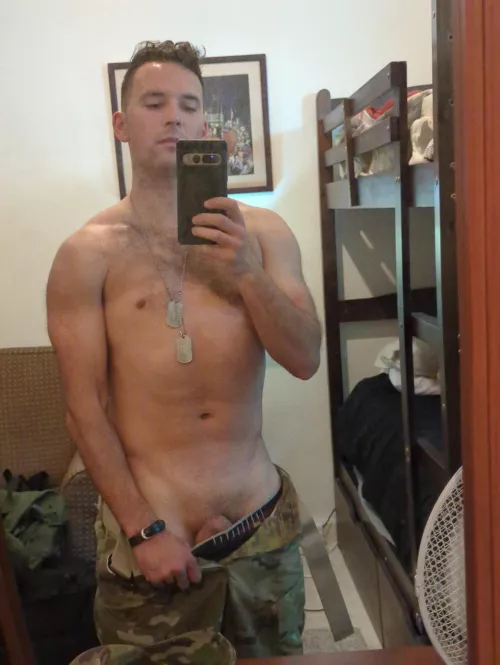 This deployment has got me so tired and so stressed and that just makes me hormier than ever by Comfortable_Brain540