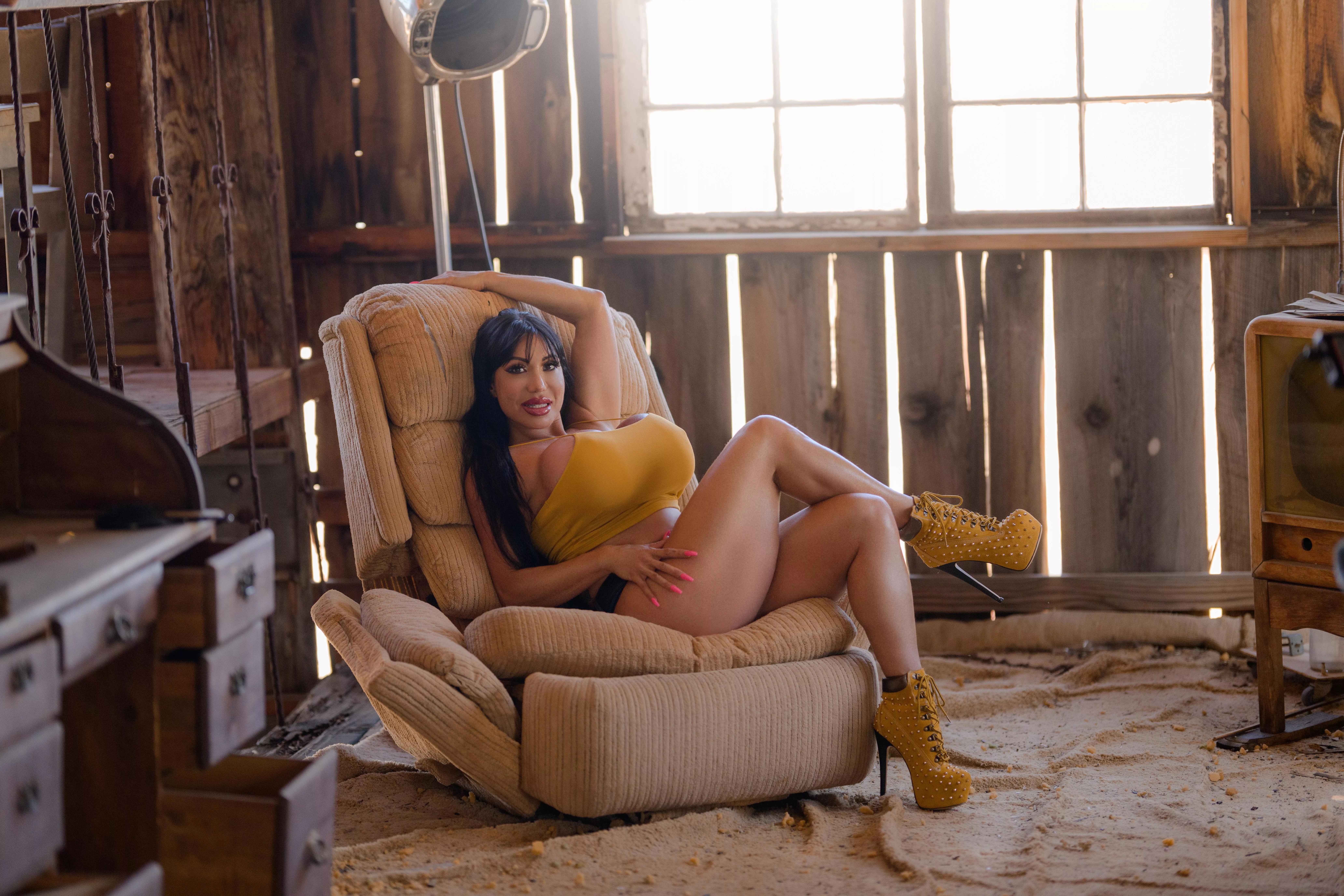 Wanna break in this broken ass chair? Let’s fuck! posted by AvaDevine