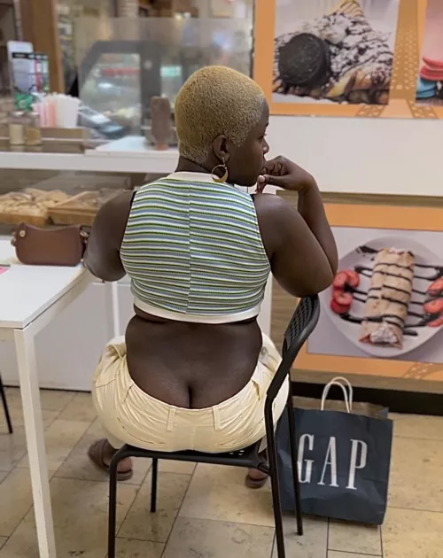 Would you tell me my crack is showing? by BlueChickenCoup