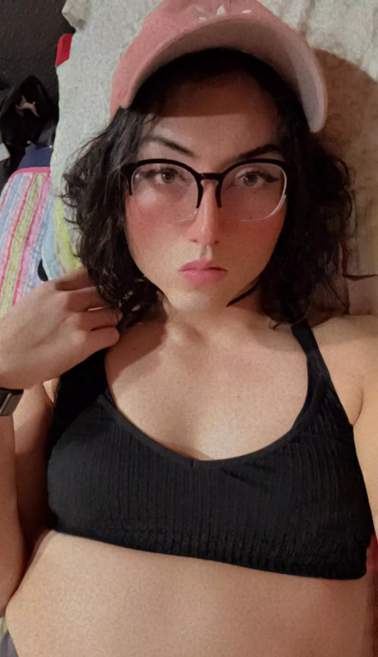 0h, so you think i’m pretty? does that mean we can make out? ☺️ posted by ProvocativeMaria-_