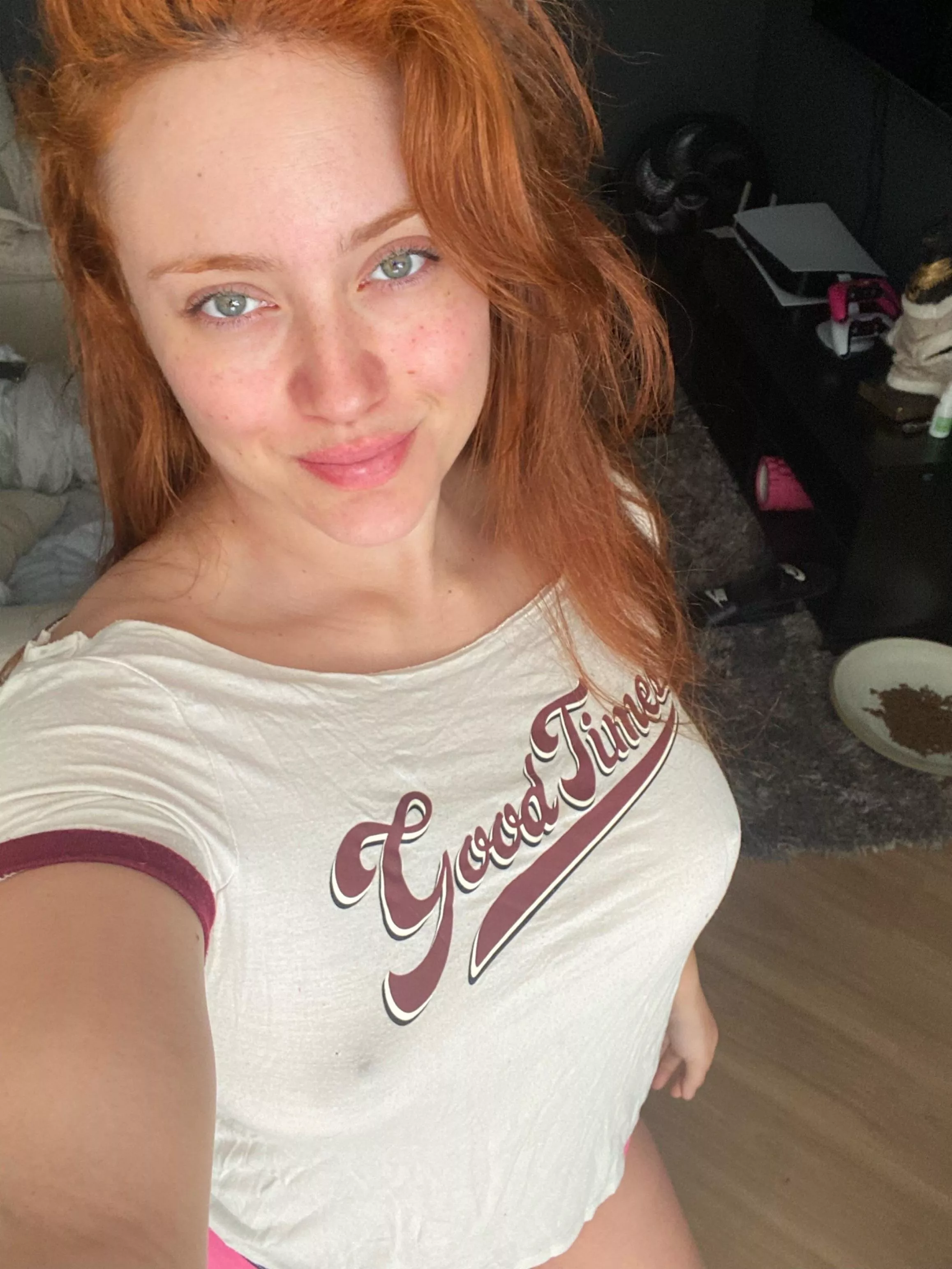 Do u wanna see the freckles under this shirt? posted by Puzzled_MJ