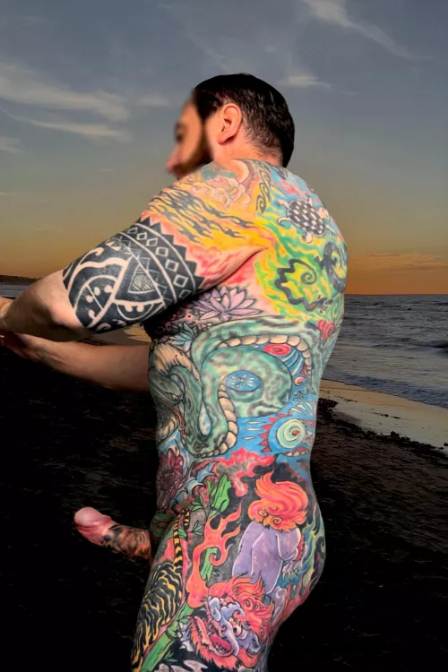 Full body tattoo by thinkedjink