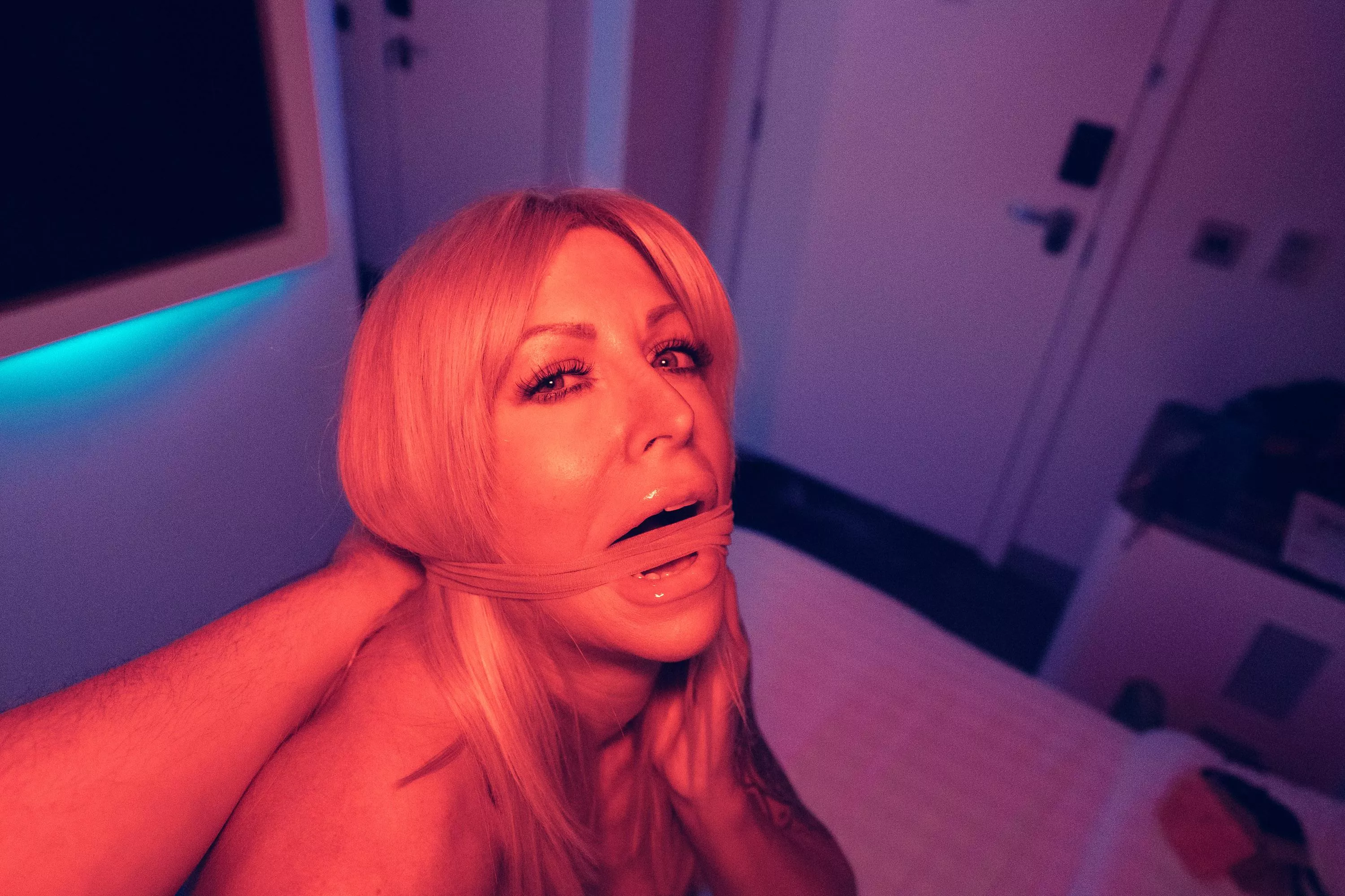 gagged with my own panthose posted by ScottishSophie