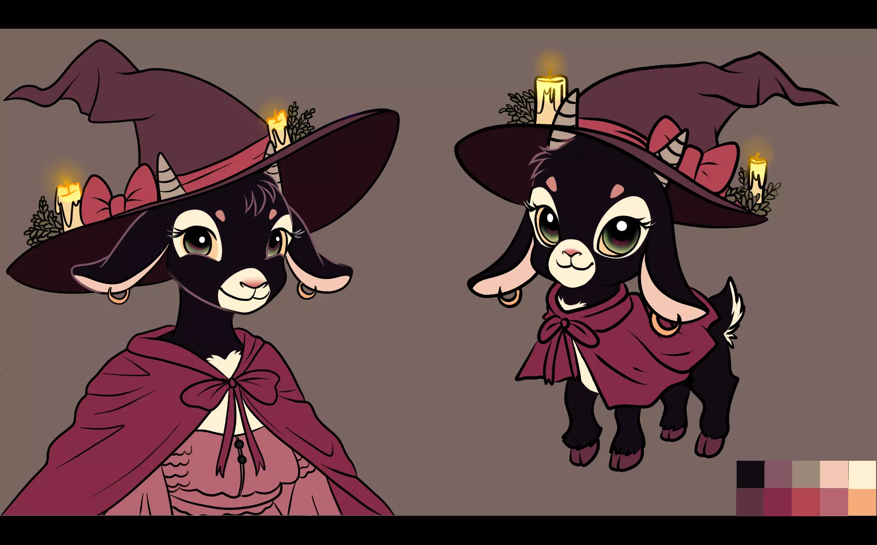 Goat Witch Adoptable posted by Glittering-Amount-68
