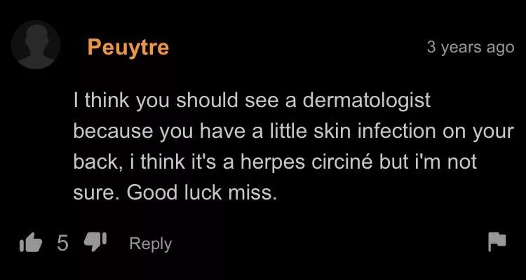 Hope she took his advice… posted by NharwalDog