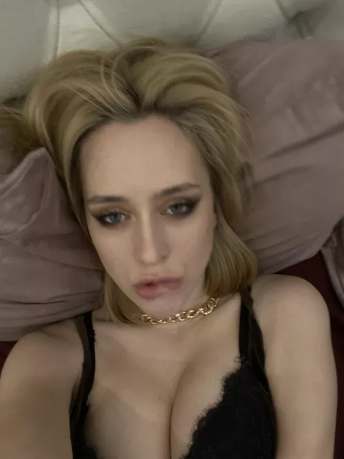 Hope you like a blonde goth chick by normallyScrounge976