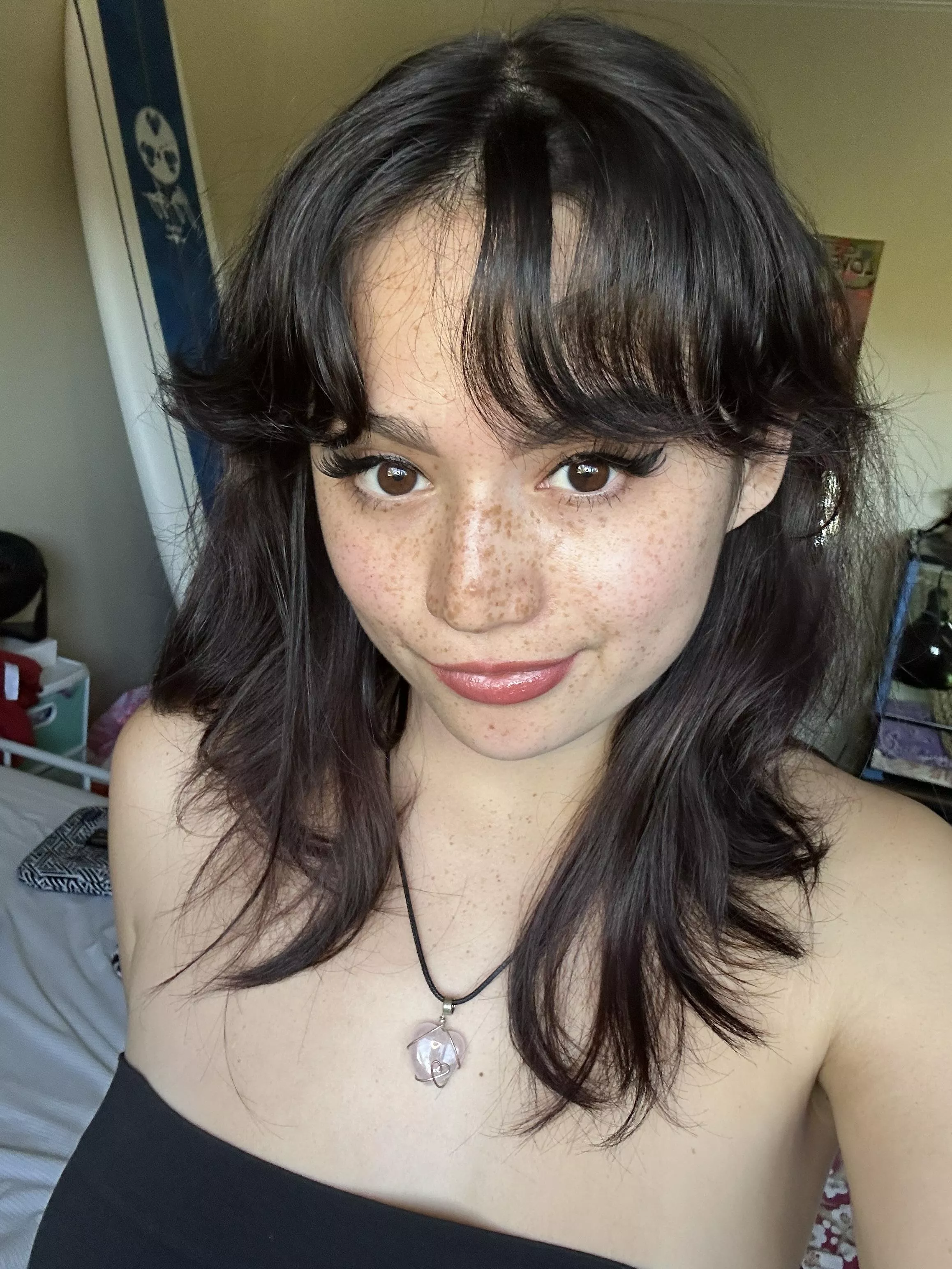 I only talk to guys who love freckles posted by NumerousMutation