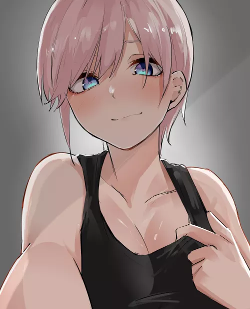 Ichika Teasing Her Breasts (Quintessential Quintuplets) by Csxc