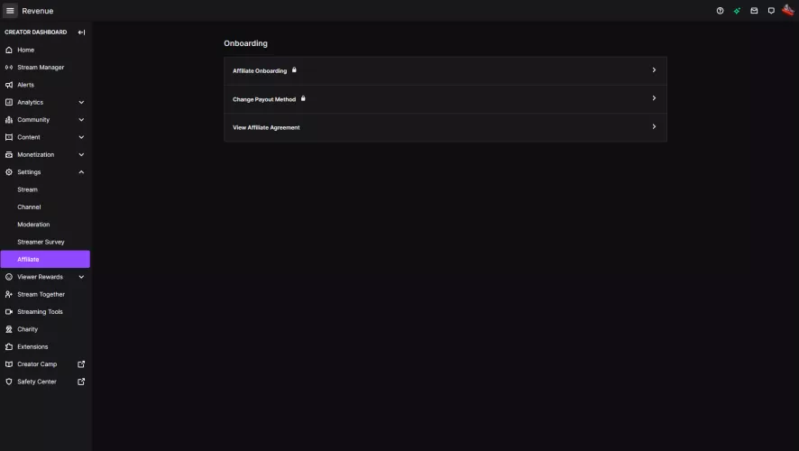 I'm unable to see affiliate settings by Corrosive_Space