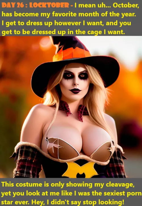 Locktober Day 26 (AI Image) by AdorkableComet