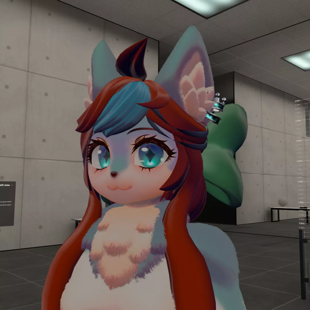 making new vrc avatar (art by me) posted by AXLYK