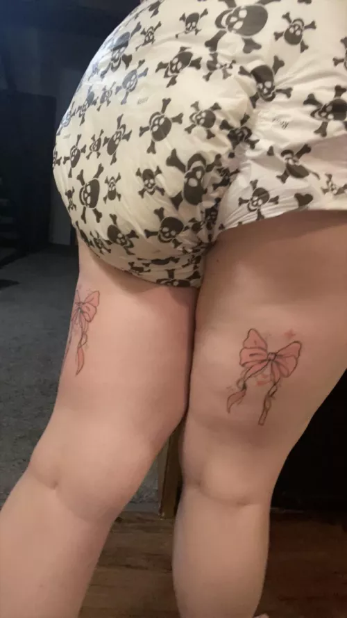 My bow make diapie checks extra cute by slowpoke19