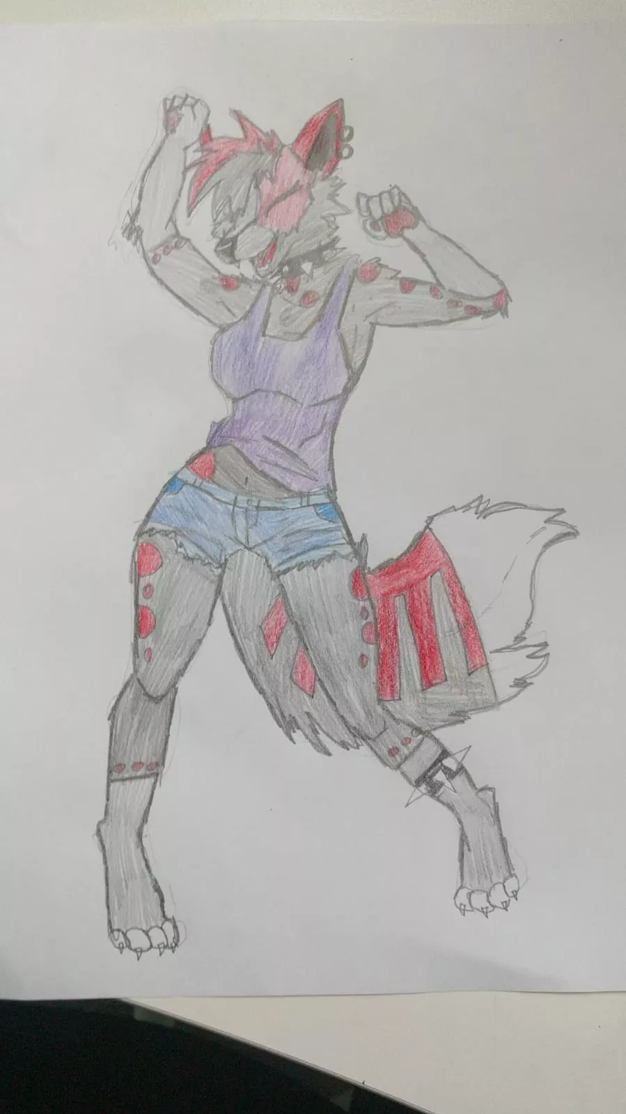 Nyx :D- (art by me) posted by Clever_Maid11