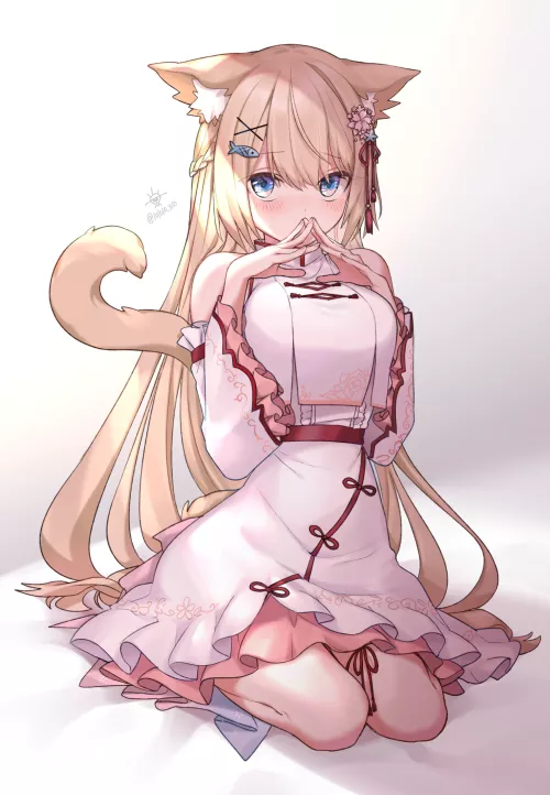 Serena Hanazono being embarrassed [Sato] by Arcaeca2