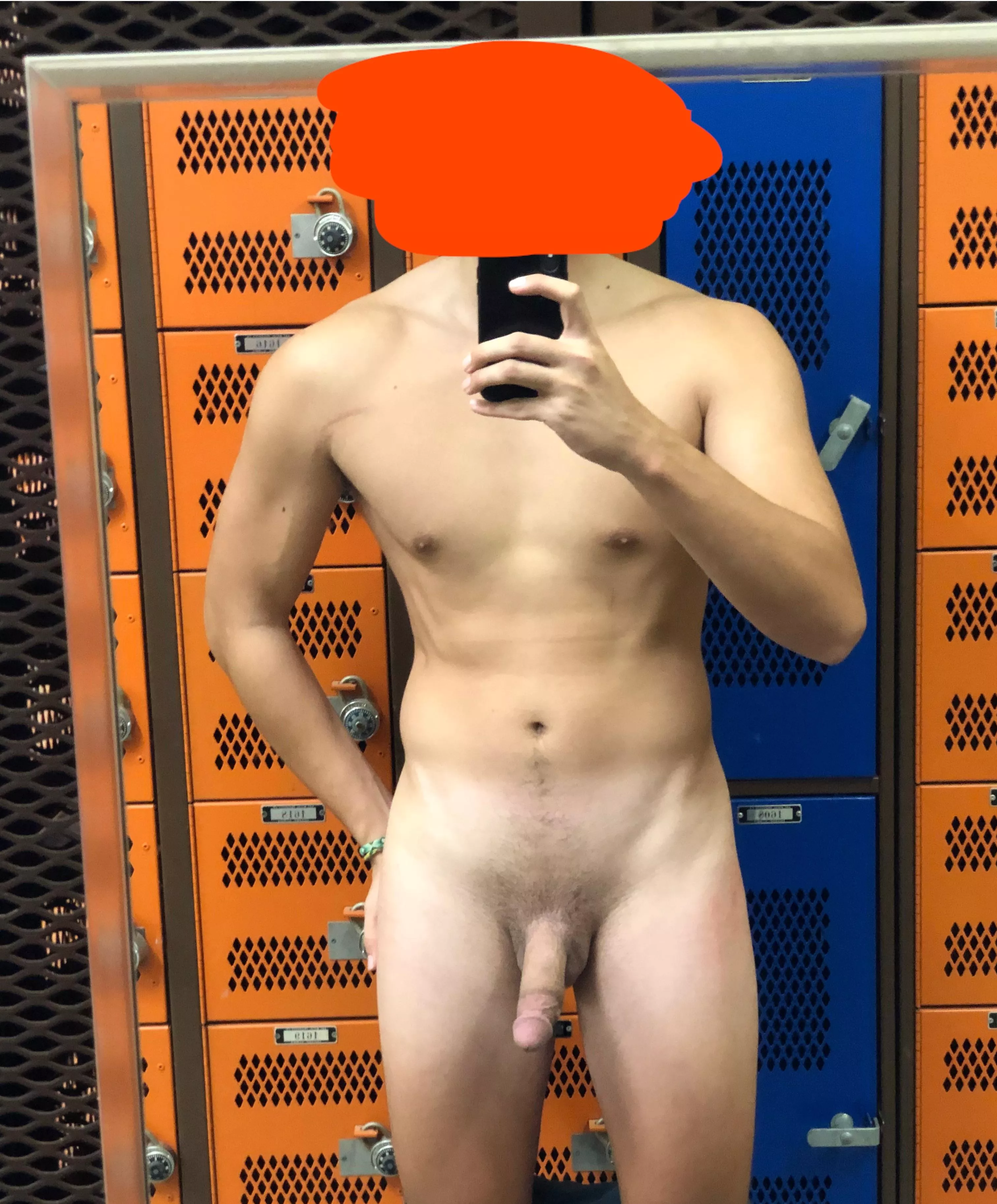 Showing off in the busy locker room posted by jwilliams238