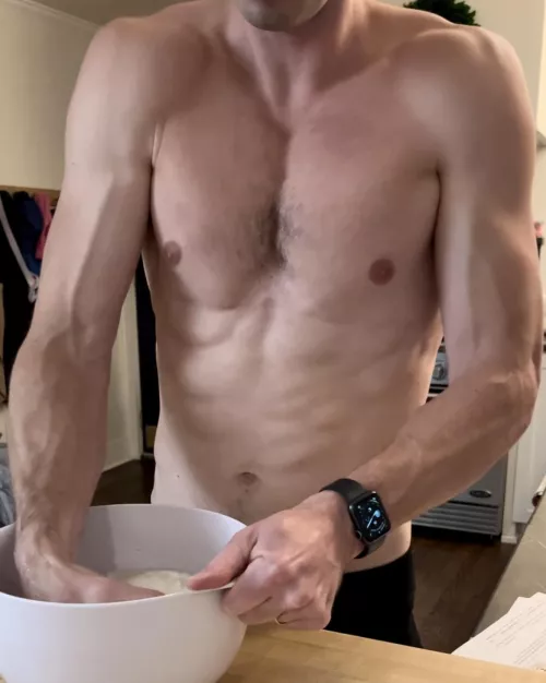 Sourdough is a workout. by Shred_and_Bread