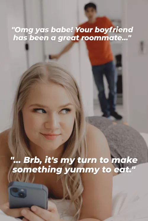 Such a great roommate... by -JustKindaCurious-