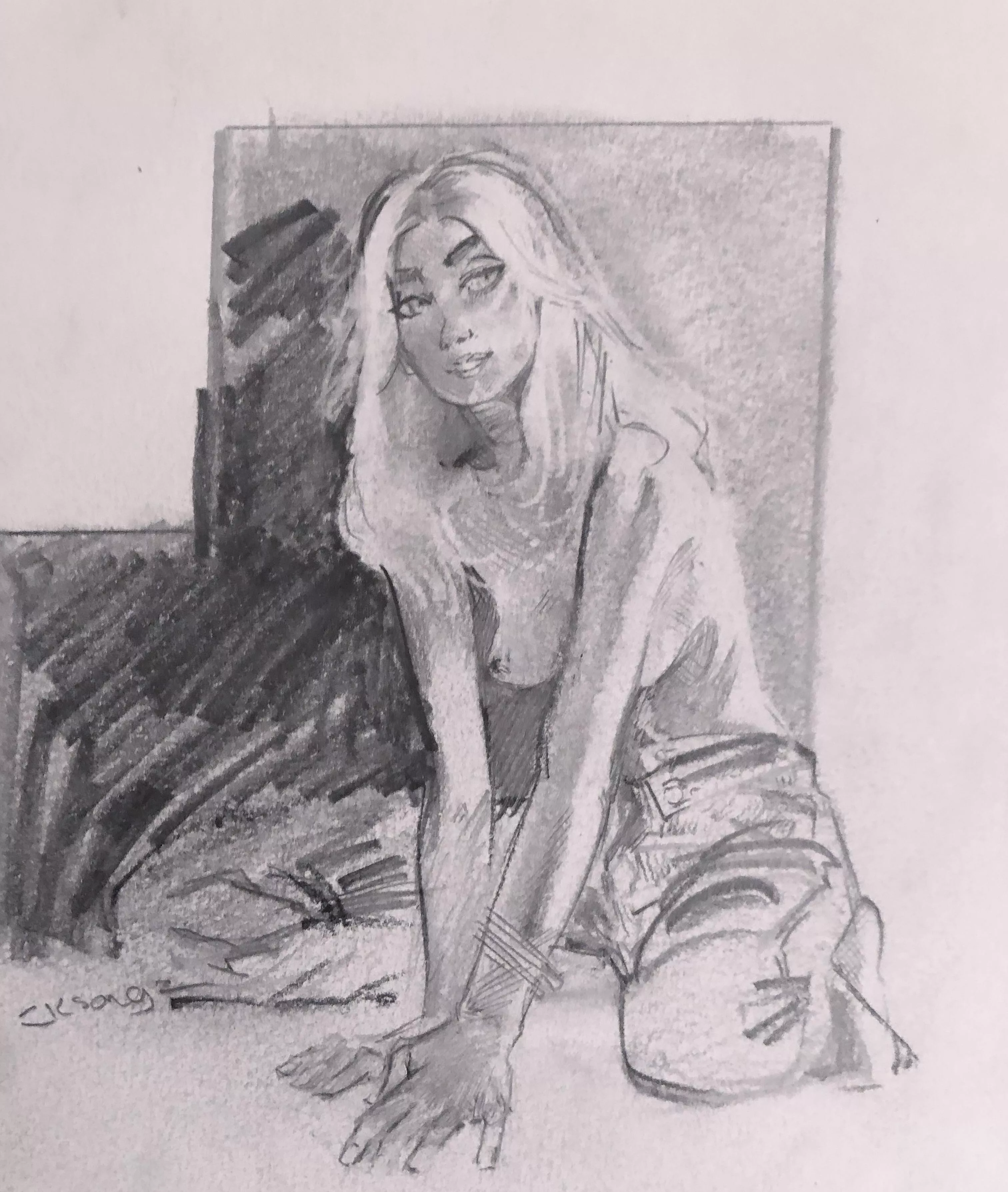 The look posted by Cksongz