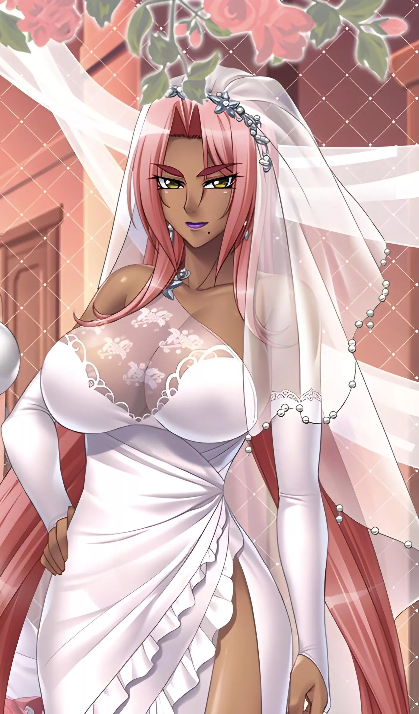 Wedding Dress Ingrid (Kagami Hirotaka) [Action Taimanin] posted by kinddomino_pie