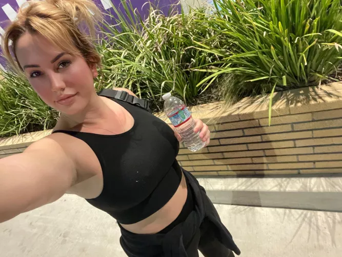 Would you notice me in my black croptop when you would walk past me on the street? by butterfliescolors_