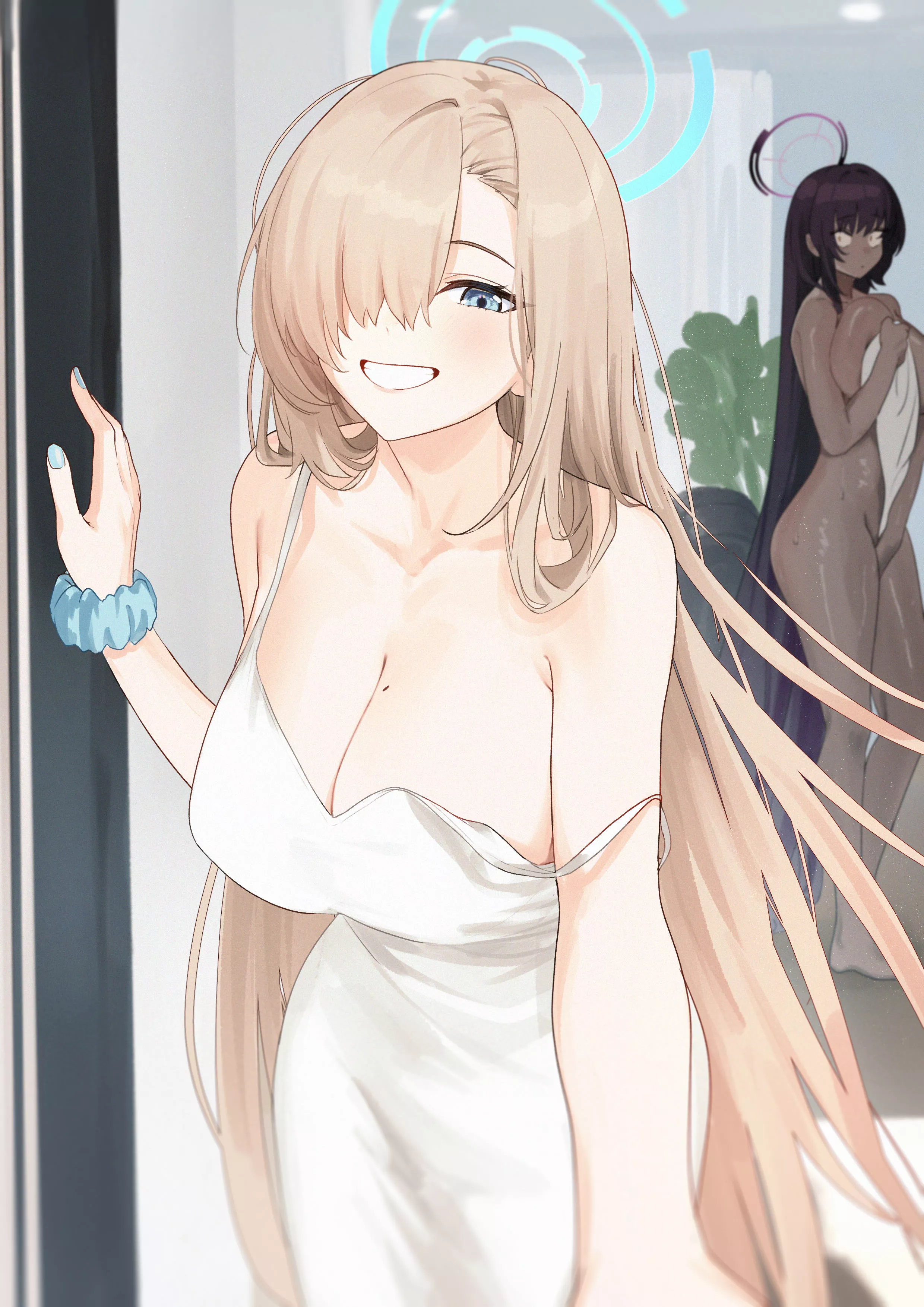 Asuna at the door [Blue Archive] posted by xSaviour_N