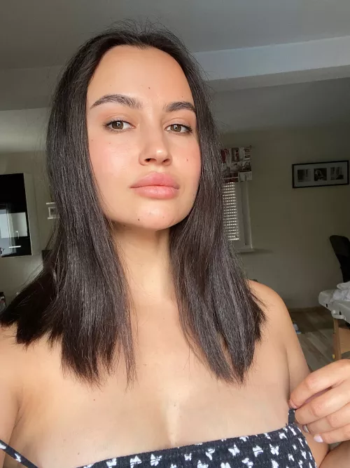 Brushing my hair, feeling playful tonight? by Smoothblip96