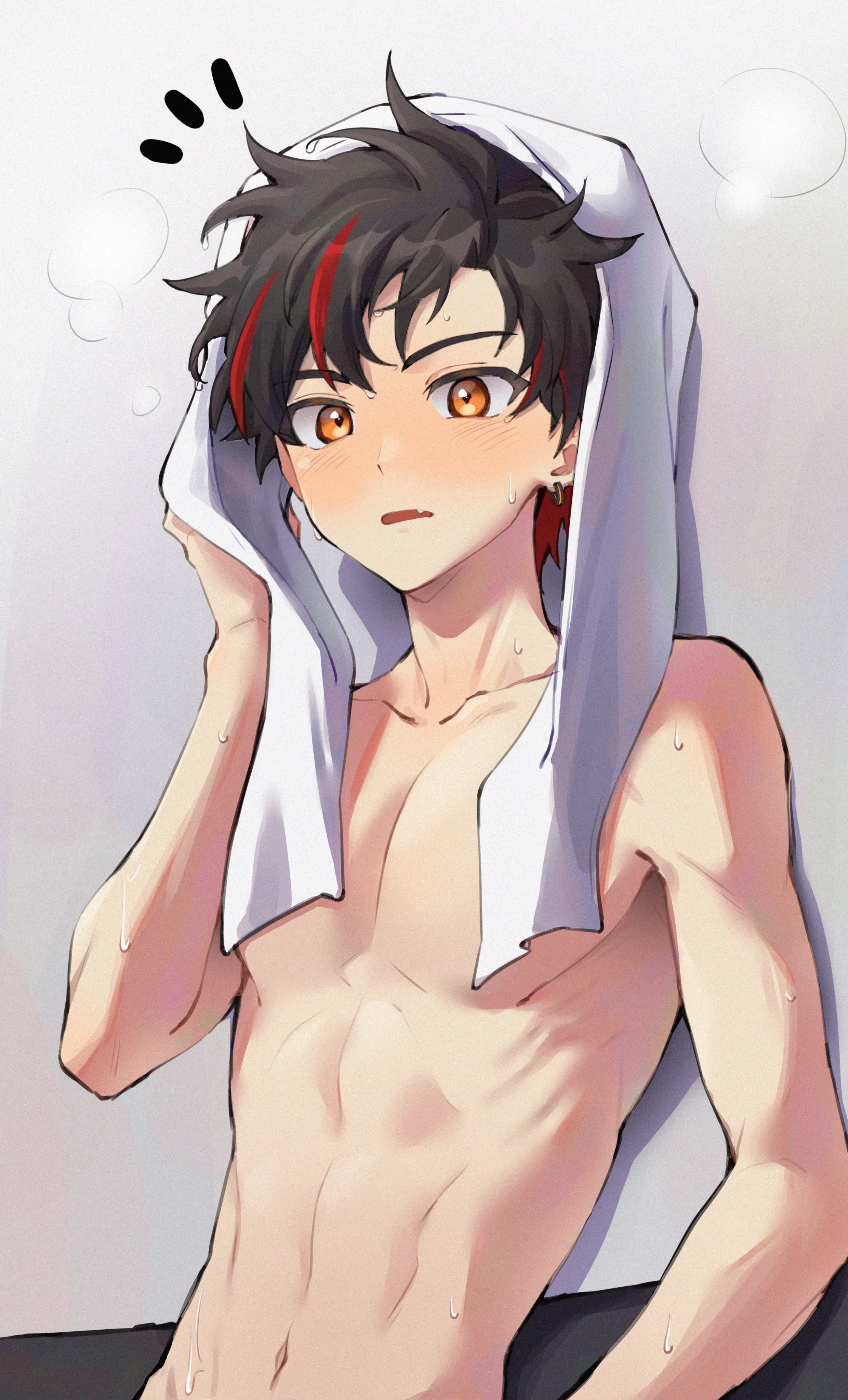 Caught him leaving the shower posted by Anti-Power_Mode