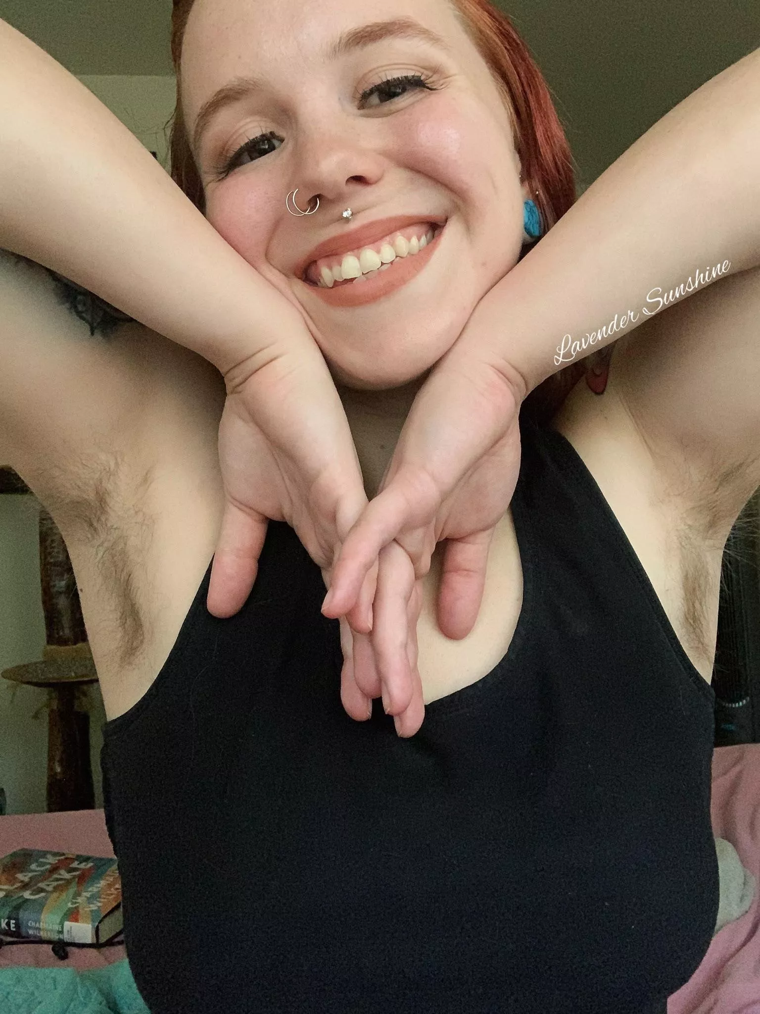 I forgot if I wore deodorant… wanna check? posted by Lavendersunshinebaby