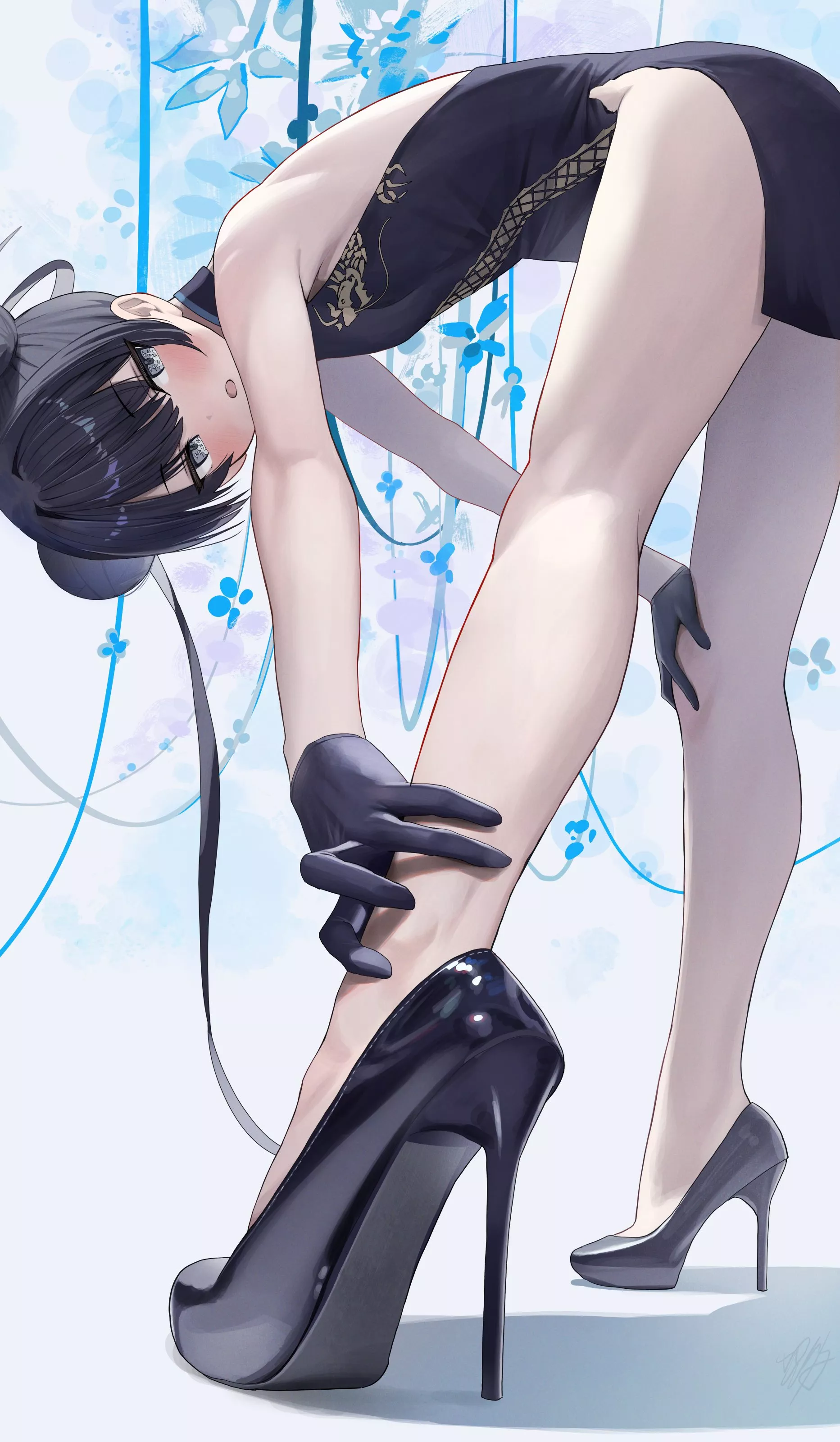 Kisaki's Thighs [Blue Archive] posted by IDM_Recursion