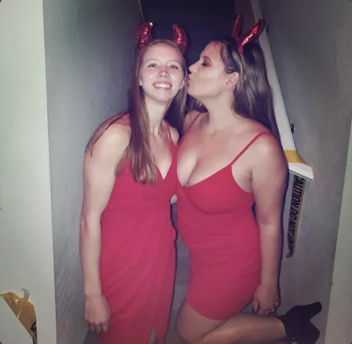 Kiss on the cheek by OverallSheepherder49