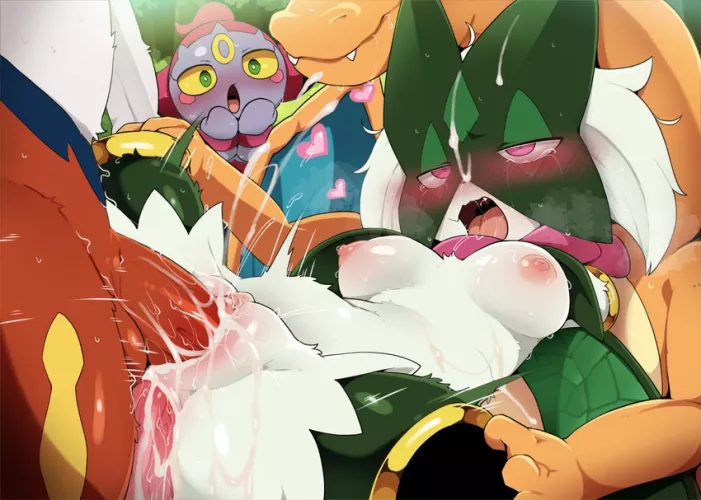 meowscarada gang bang (dagasi) by femboyastra