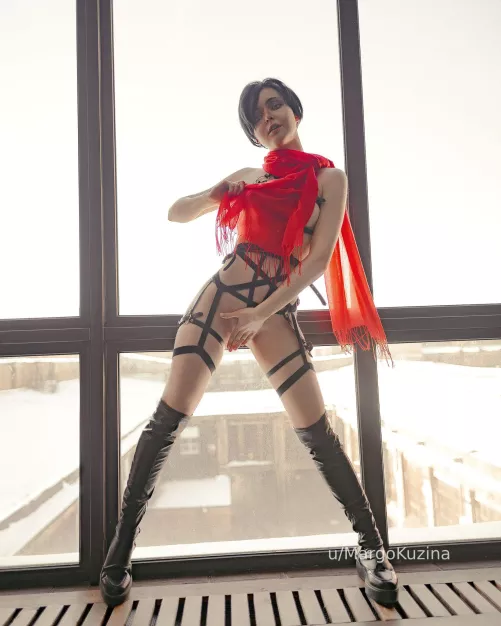 Mikasa Ackerman (Margokuz21) [Attackontitan] by MargoKuzina