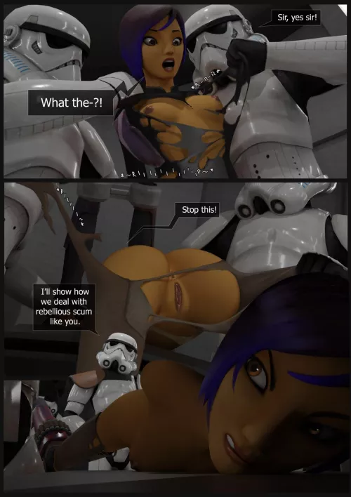 Sebine in kaptivity pt1 (AhsokaSexy69) by SexyAhsoka69