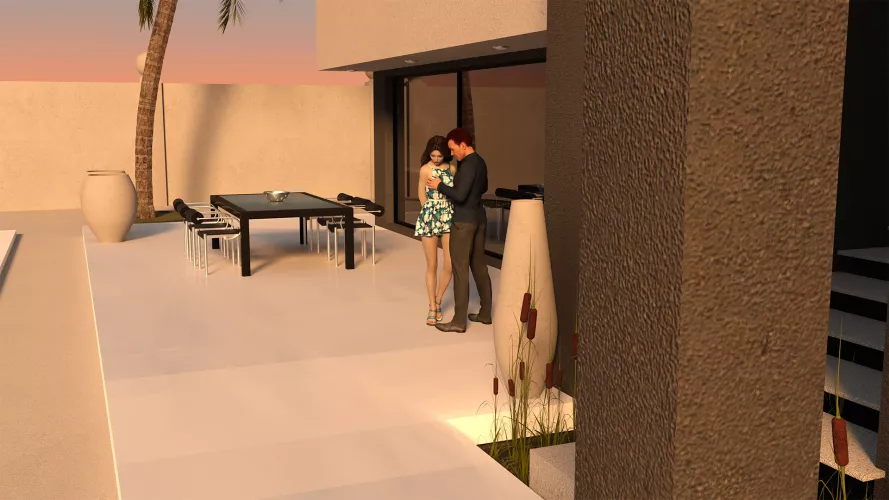 Sersi & Bruce [Man of Steal] (Developer: Nymphs) by nymphs_games