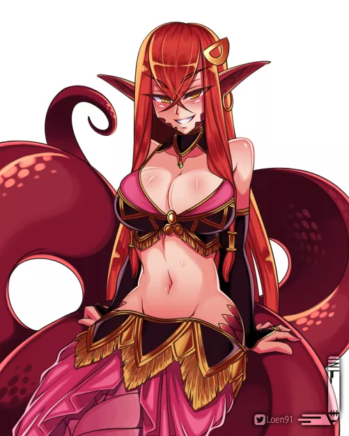 Smug Miia by LazarFan69