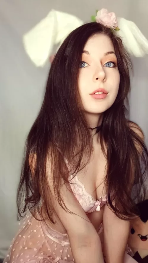 Submissive little pet bunny ♡ by starlitsirenx