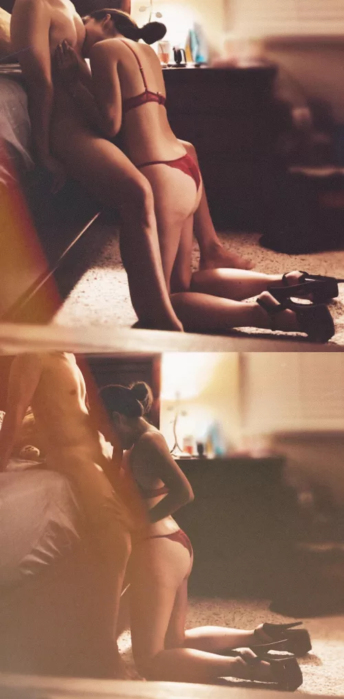 The film aesthetic: my wife relieving my daily stress for me by horneymaestro