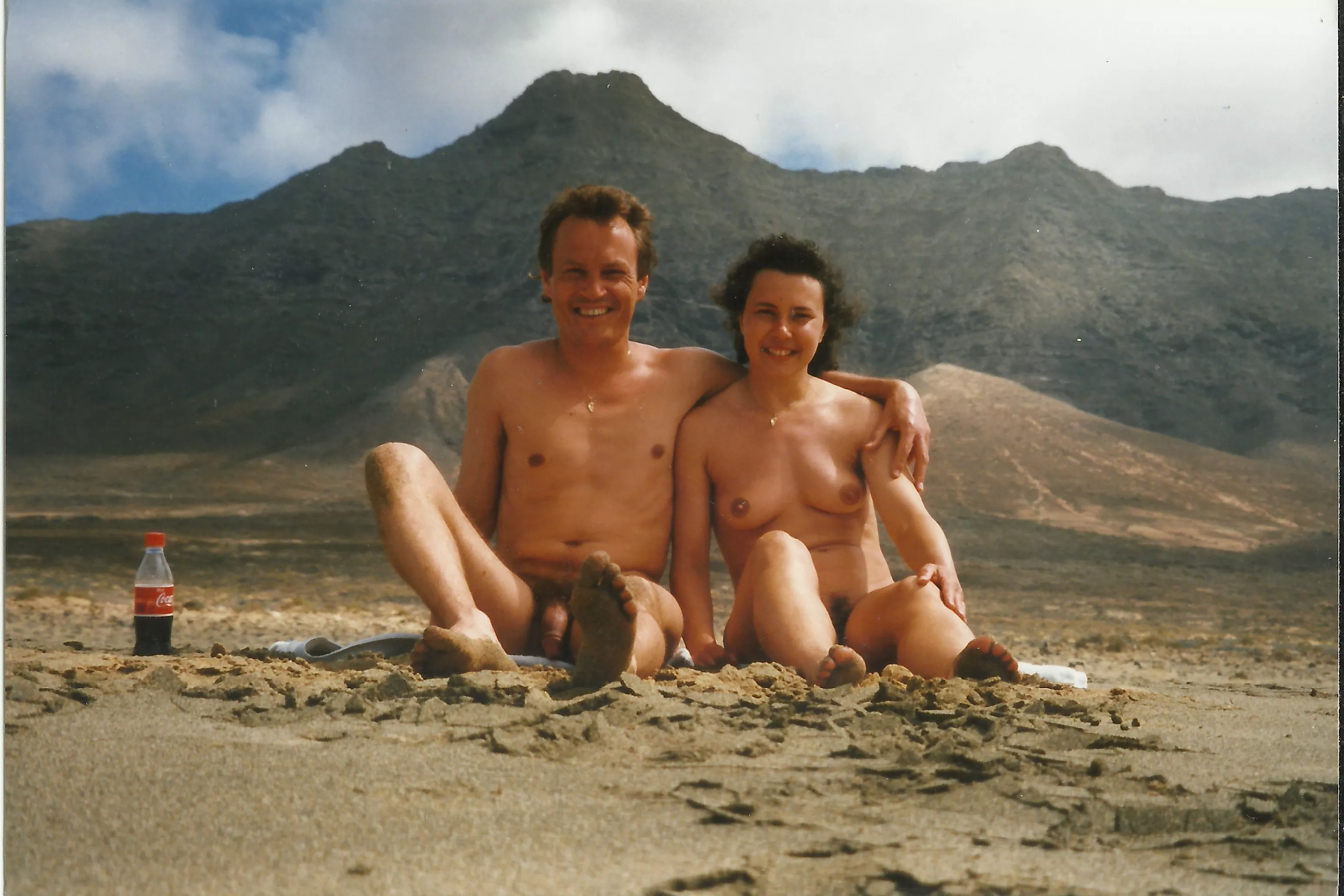 We both posted by NakedSunshineCouple