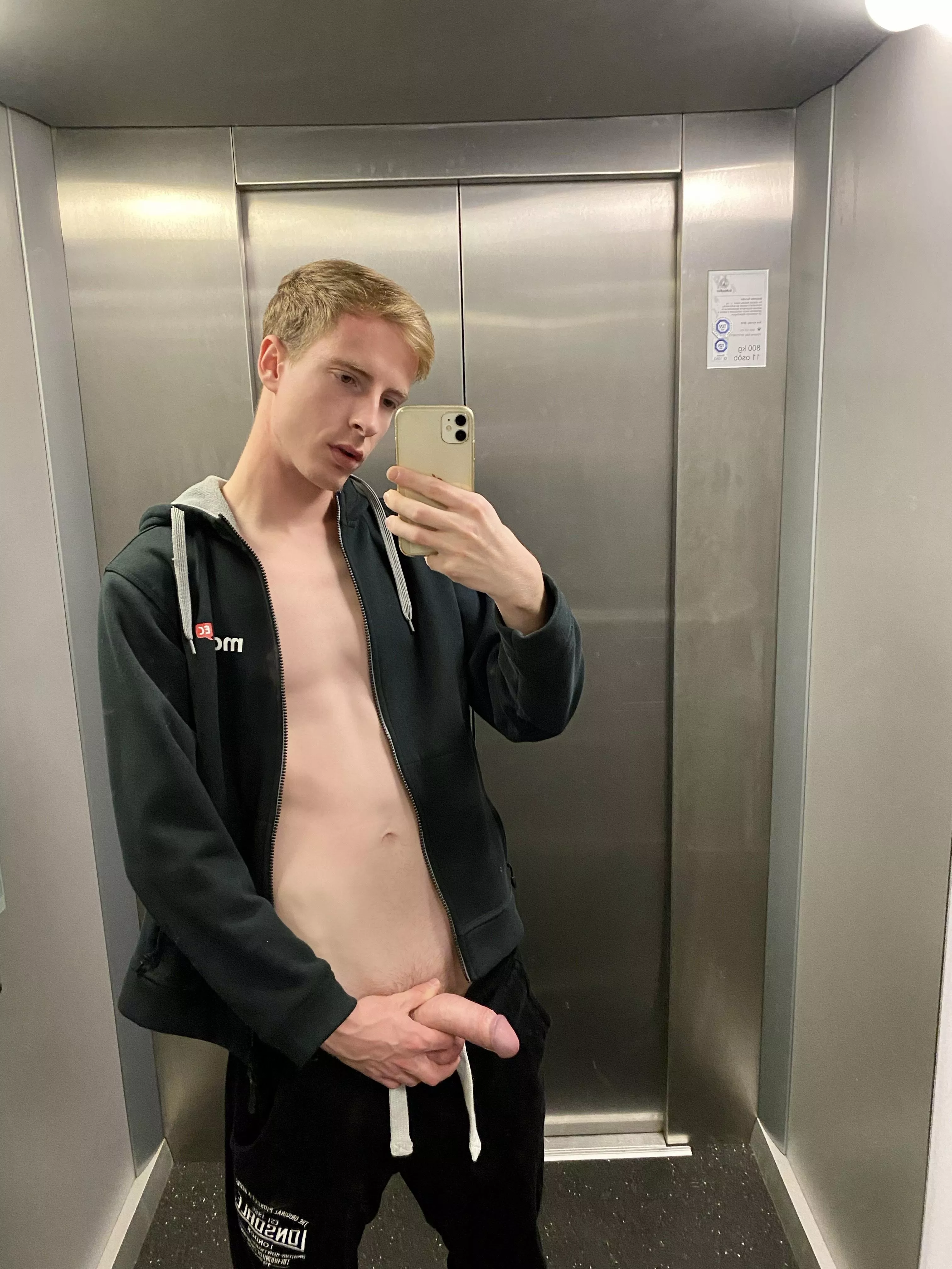 Would you suck me in the elevator? posted by mikebranco1