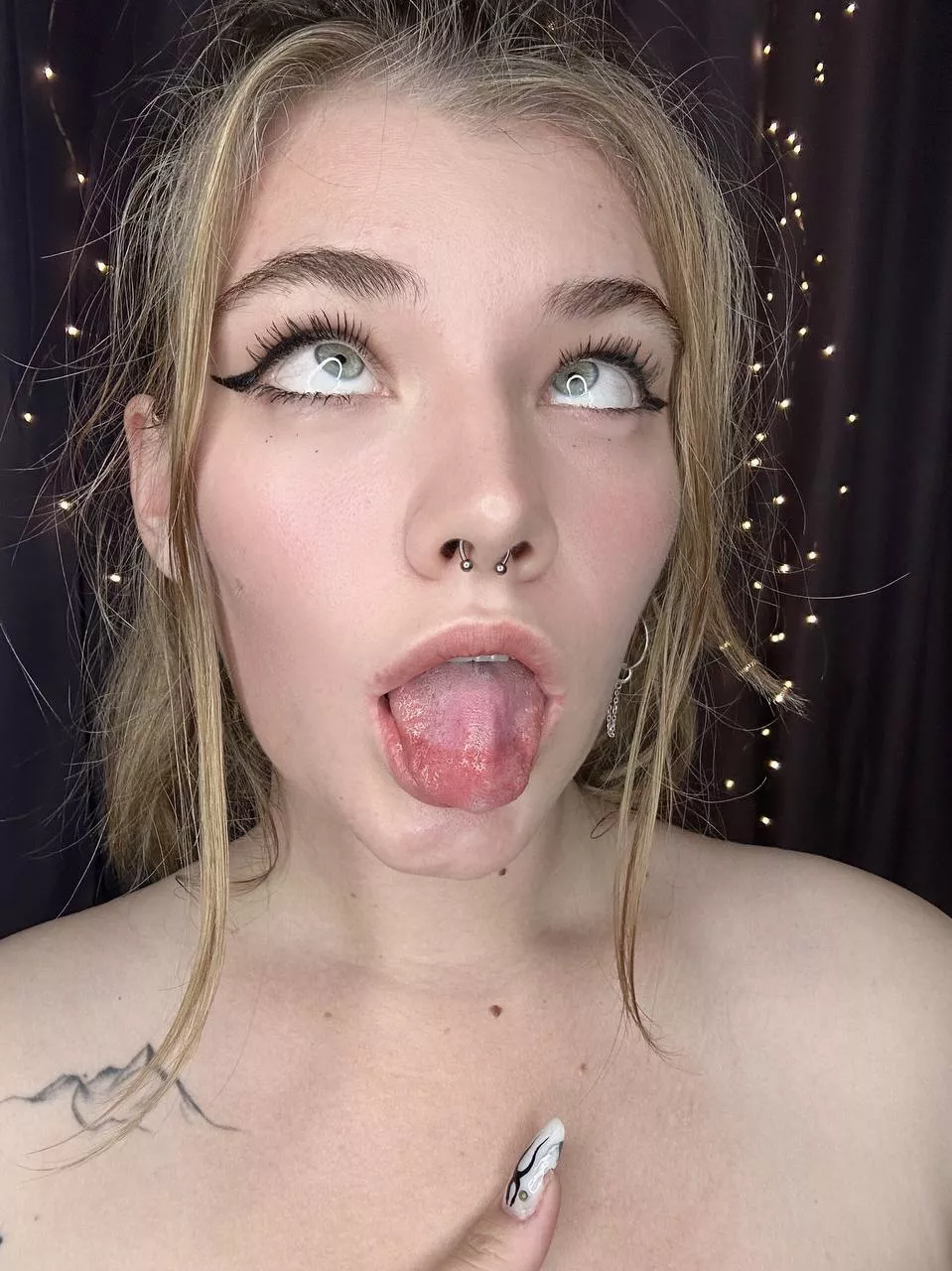 you're gonna paint my ahegao with your white paint, aren't you, artist posted by Ok_Diver9476