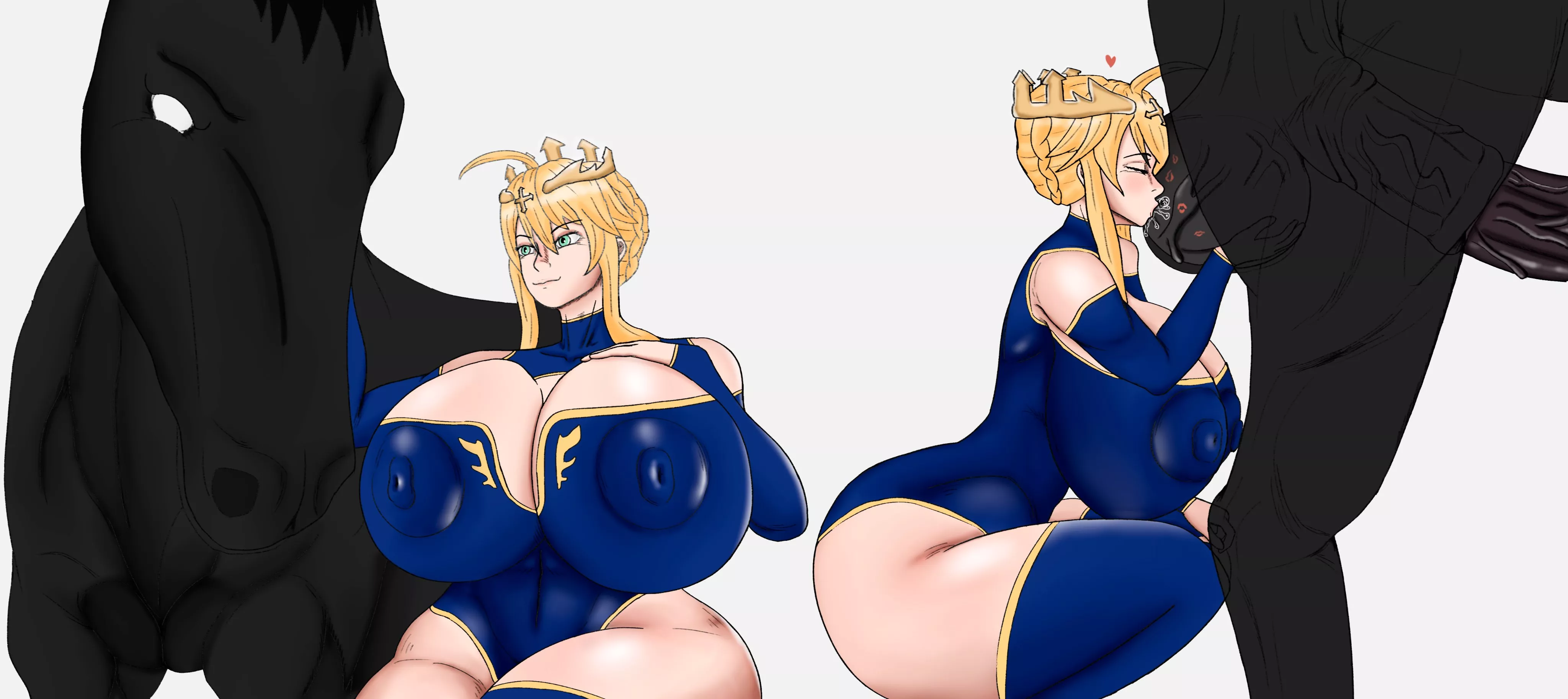 Artoria is going to have fun with her favorite stud (Nakaze005) posted by knight_punky84