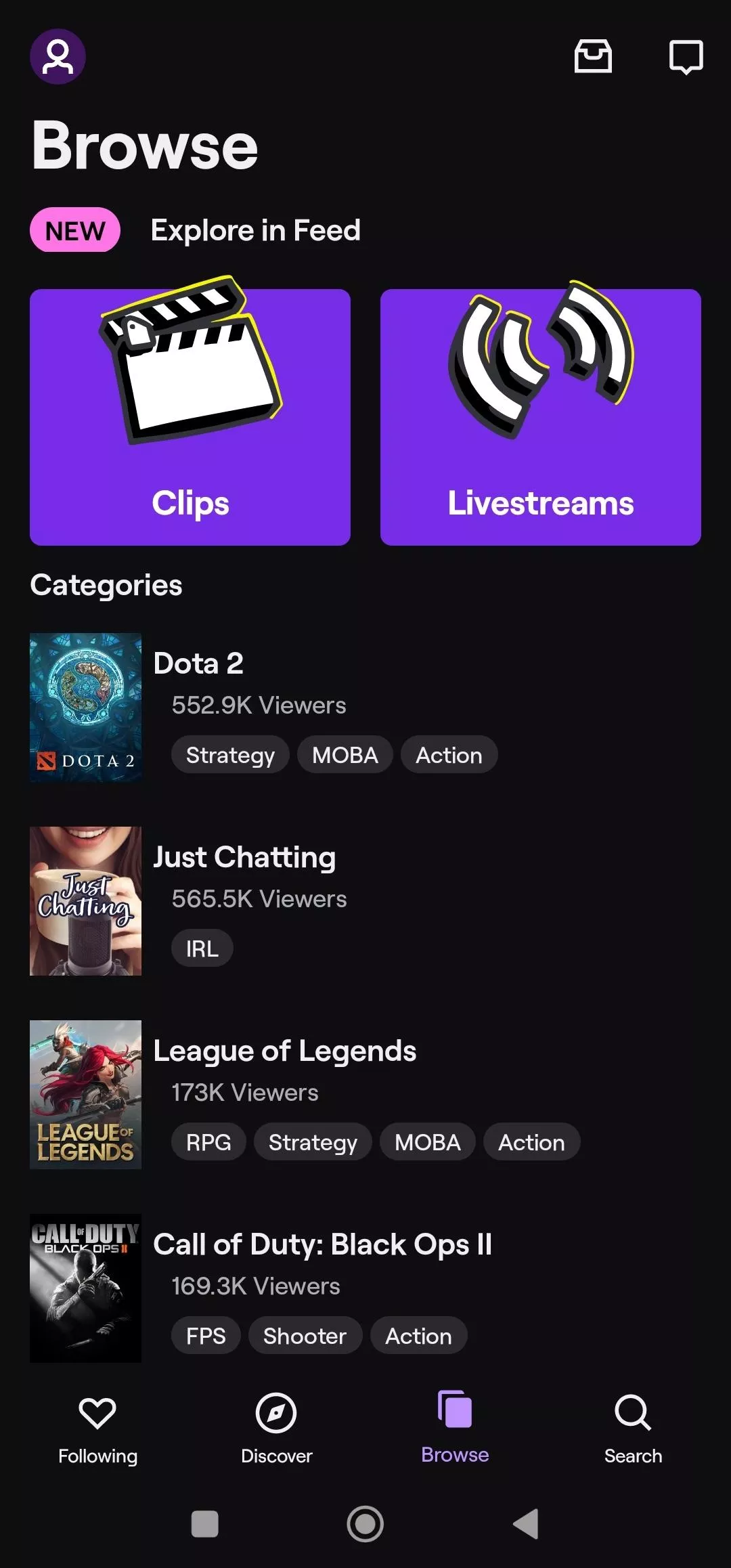 Can't sort by category on mobile posted by TrutelIsGod