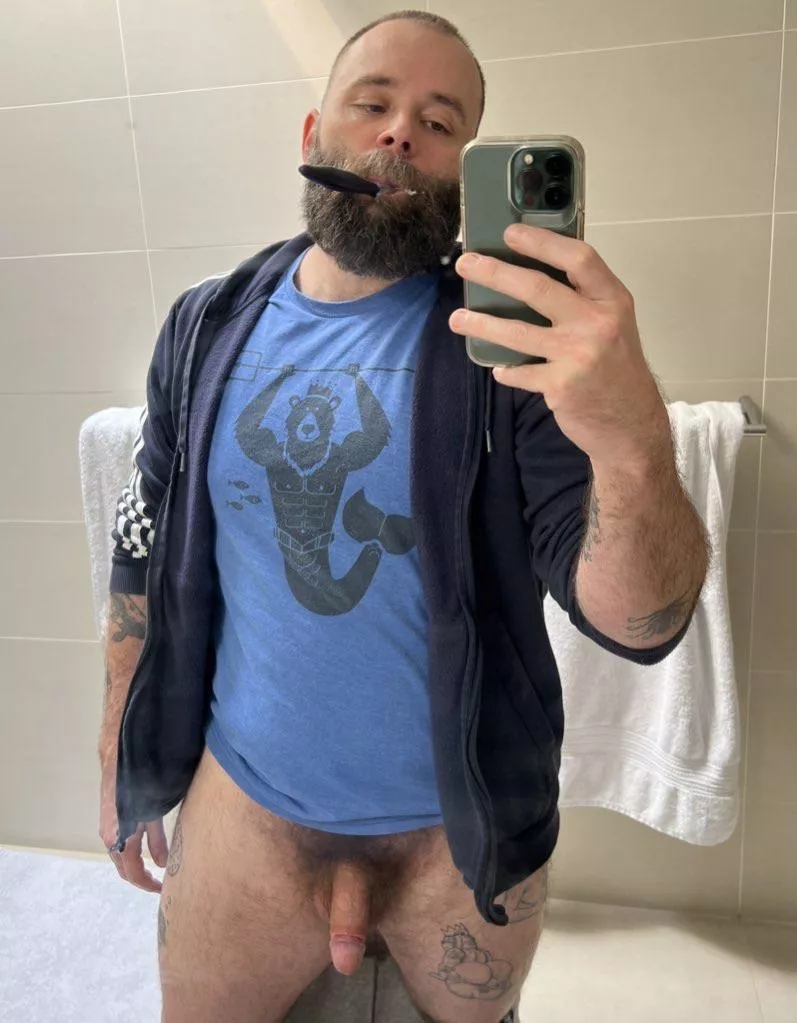 Dad says brush your teeth before bed. posted by TeddyWilderXXX