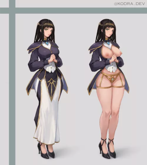 Devoted purity by kodoragon1997