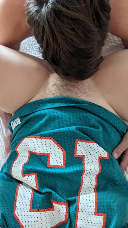 Dolphins are 3-0 when he eats my pussy before the game. Bet accordingly! by GettinStrange